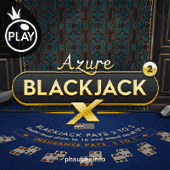Blackjack X 2 - Azure game card from phsuper.info